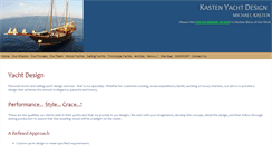 Desktop Screenshot of kastenyachtdesign.com