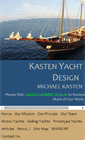 Mobile Screenshot of kastenyachtdesign.com